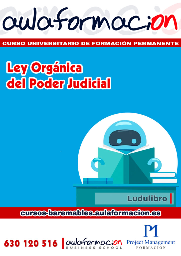 curso-universitario-ley-organica-poder-judicial-ludulibro