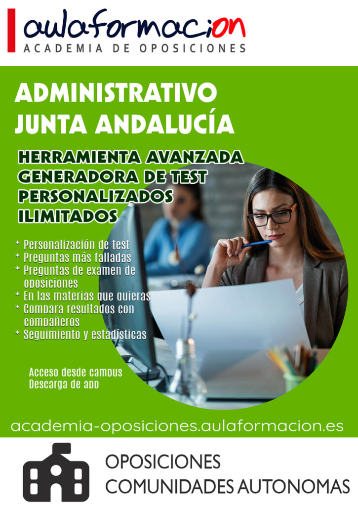 preparacion-oposiciones-administrativo-junta-andalucia-test-aulaformacion
