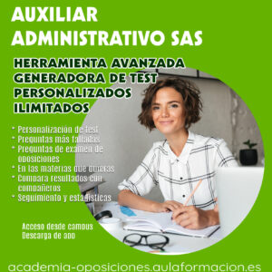 preparacion-oposiciones-auxiliar-administrativo-sas-test-aulaformacion
