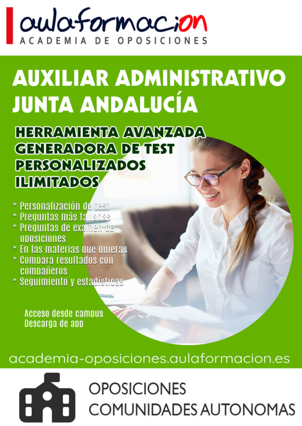 preparacion-oposiciones-auxiliar-adminstrativo-junta-andalucia-test-aulaformacion