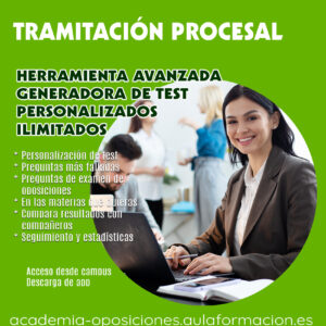 preparacion-oposiciones-justicia-tramitacion-procesal-test-aulaformacion