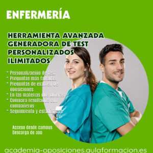 preparacion-oposiciones-sanidad-enfermeria-test-aulaformacion